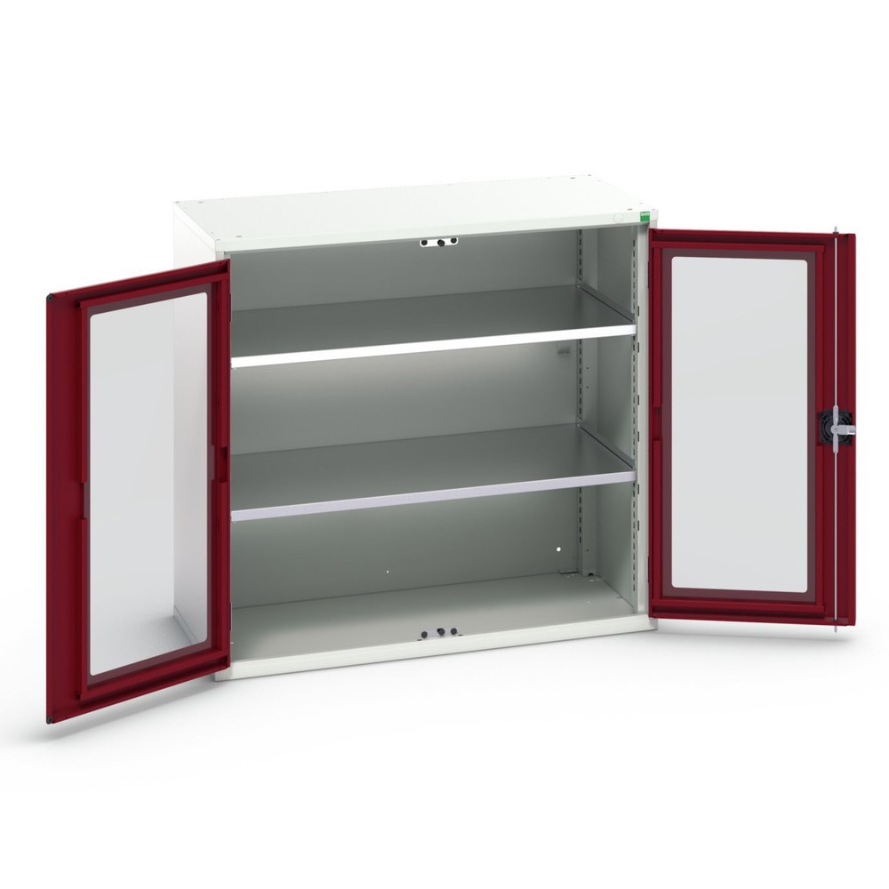 Product image no. 1: bott verso side cabinet with see-through panel, with 2 shelves, WxDxH: 1050 x 550 x 1000 mm