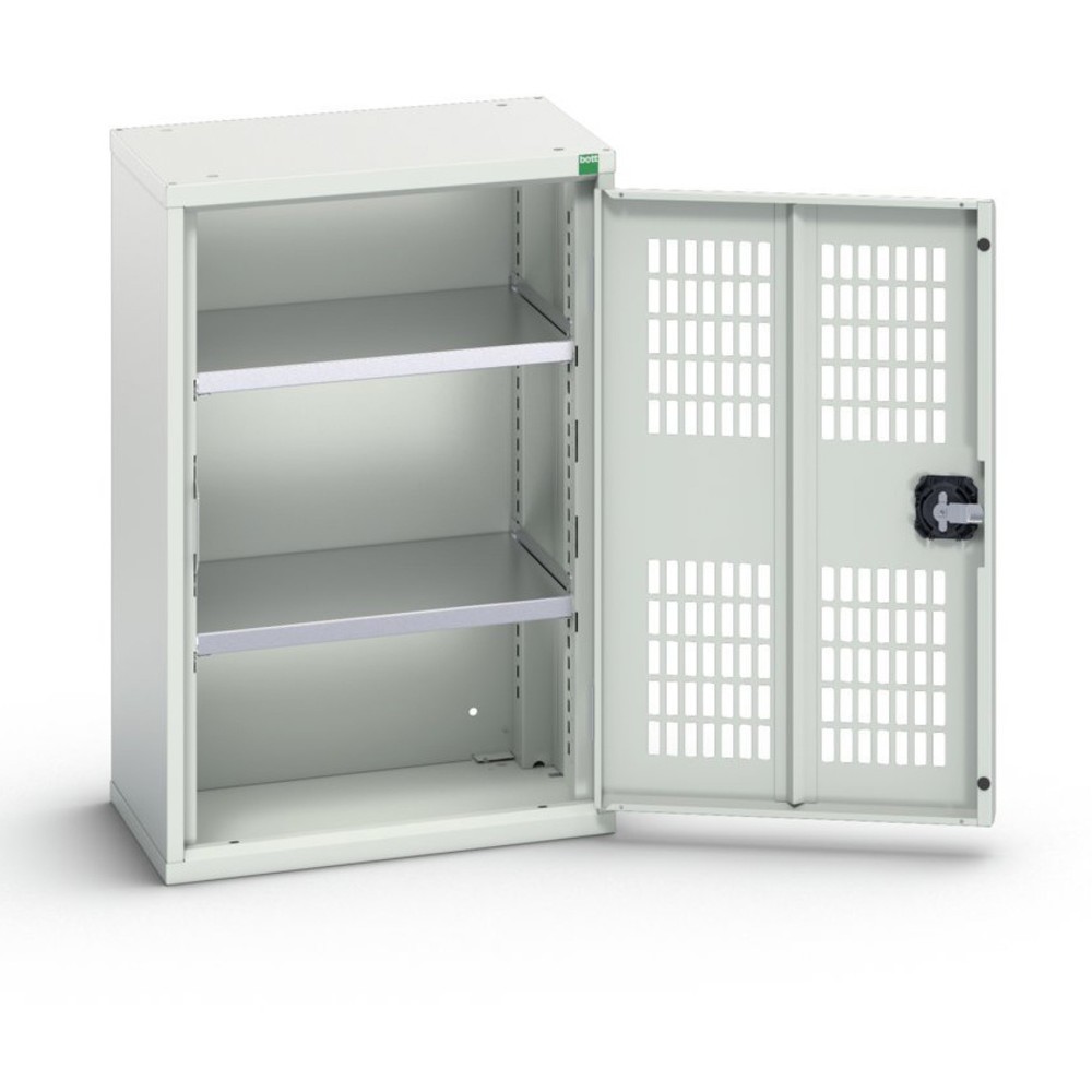 Product image: bott verso hinged door cabinet with ventilation, with 2 shelves, WxDxH: 525 x 350 x 800 mm