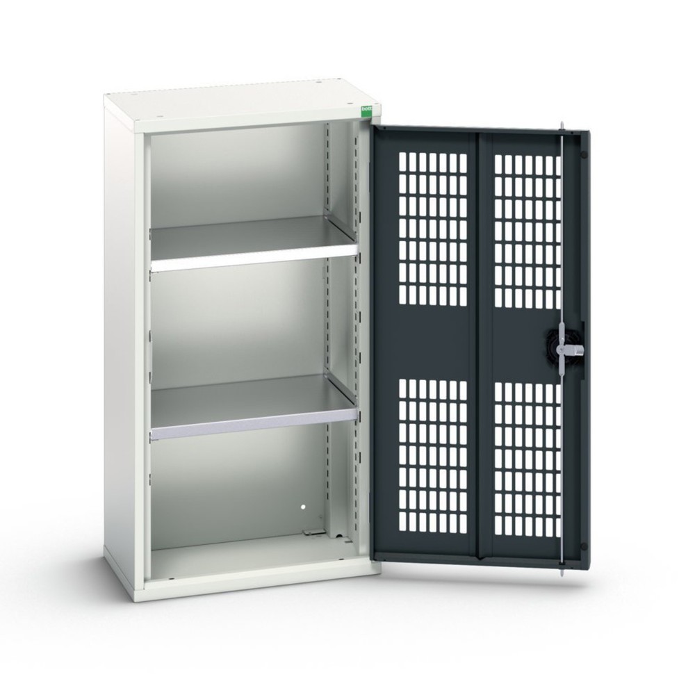 Product image no. 1: bott verso hinged door cabinet with ventilation, with 2 shelves, WxDxH: 525 x 350 x 1000 mm