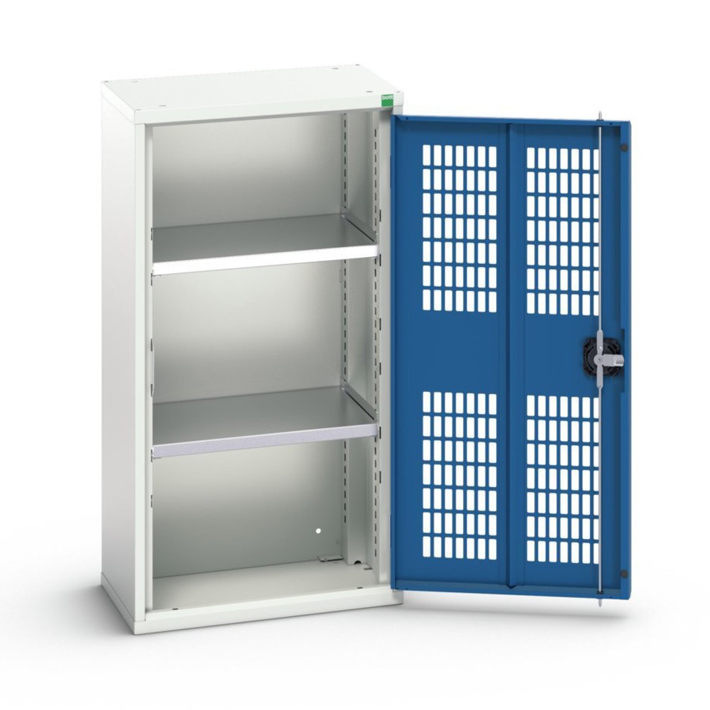 Product image no. 1: bott verso hinged door cabinet with ventilation, with 2 shelves, WxDxH: 525 x 350 x 1000 mm