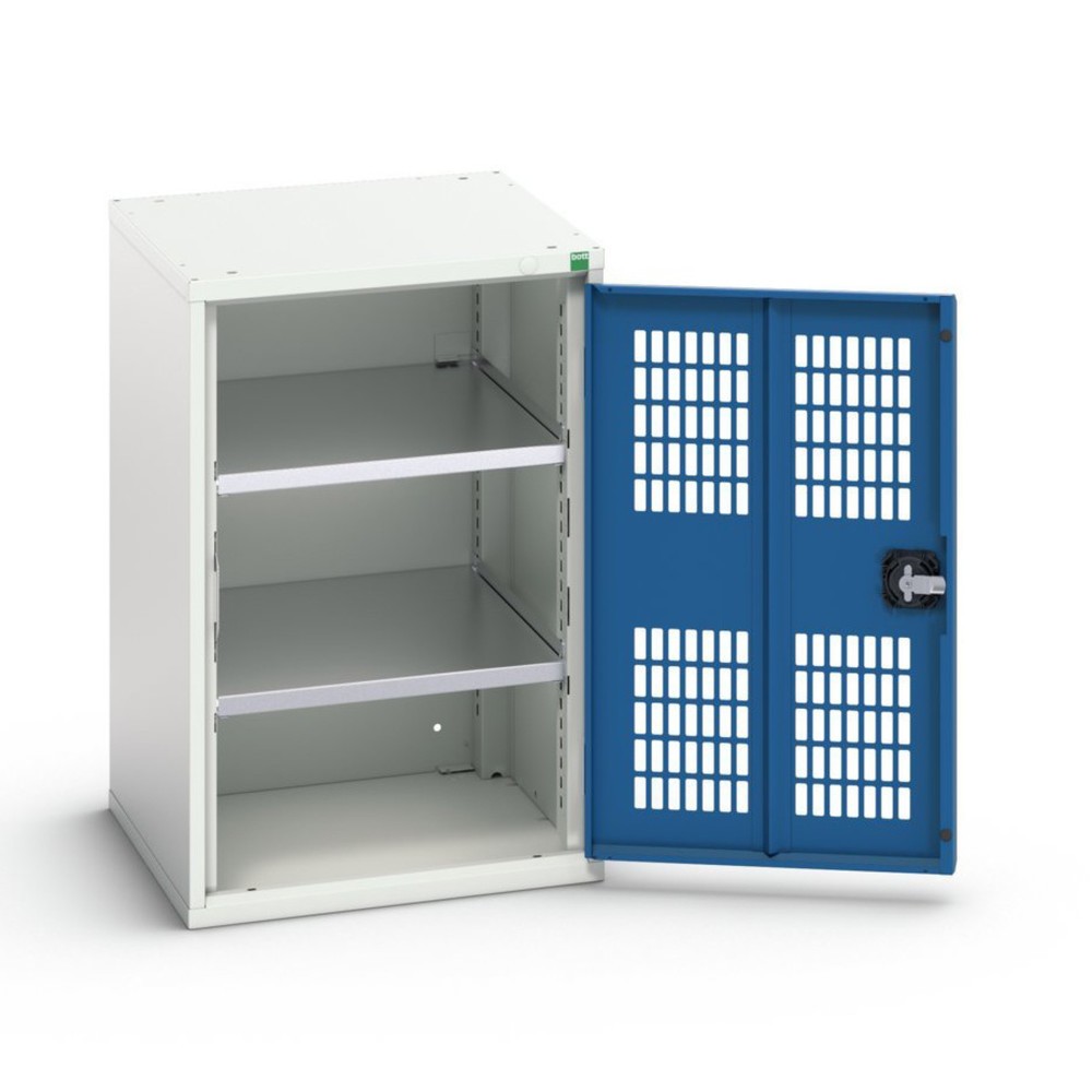 Product image no. 1: bott verso hinged door cabinet with ventilation, with 2 shelves, WxDxH: 525 x 550 x 800 mm