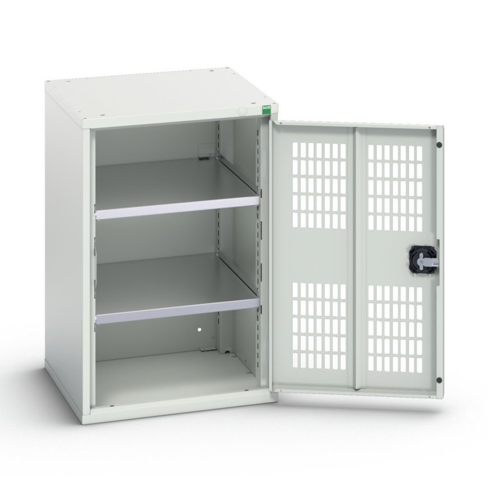 Product image no. 1: bott verso hinged door cabinet with ventilation, with 2 shelves, WxDxH: 525 x 550 x 800 mm