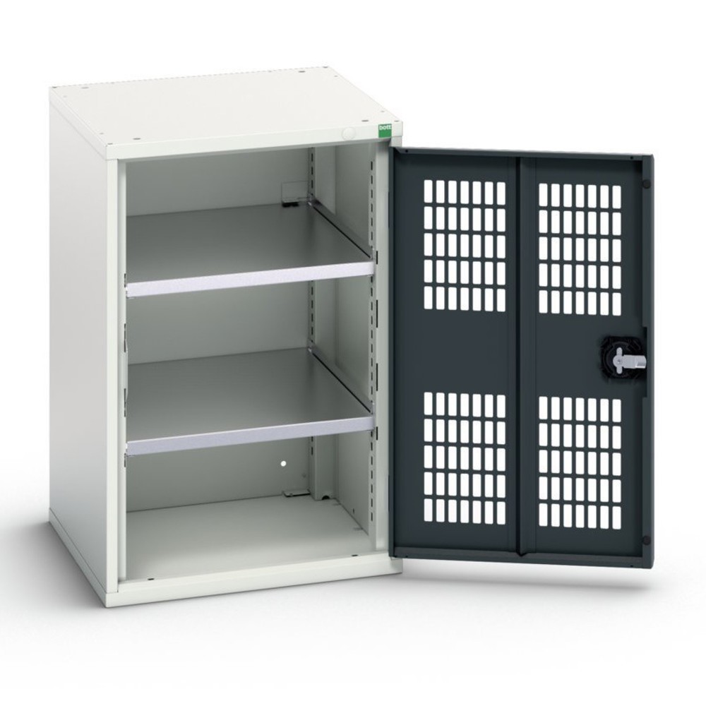 Product image no. 1: bott verso hinged door cabinet with ventilation, with 2 shelves, WxDxH: 525 x 550 x 800 mm