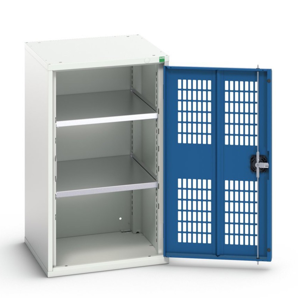 Product image no. 1: bott verso hinged door cabinet with ventilation, with 2 shelves, WxDxH: 525 x 550 x 900 mm