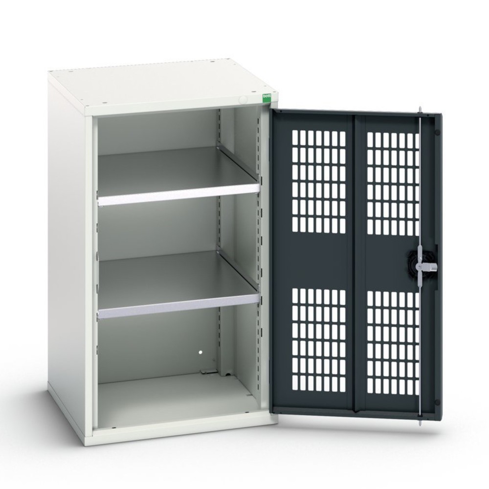 Product image no. 1: bott verso hinged door cabinet with ventilation, with 2 shelves, WxDxH: 525 x 550 x 900 mm