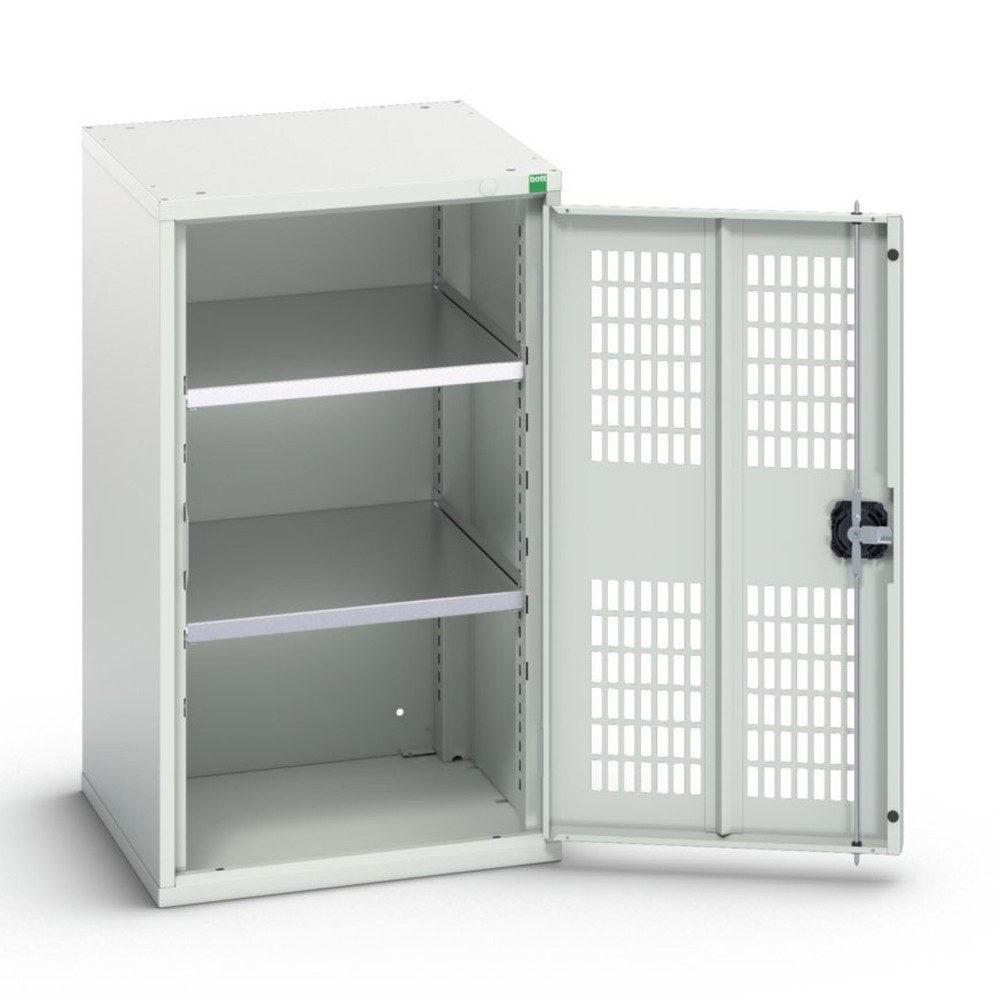 Product image no. 1: bott verso hinged door cabinet with ventilation, with 2 shelves, WxDxH: 525 x 550 x 900 mm