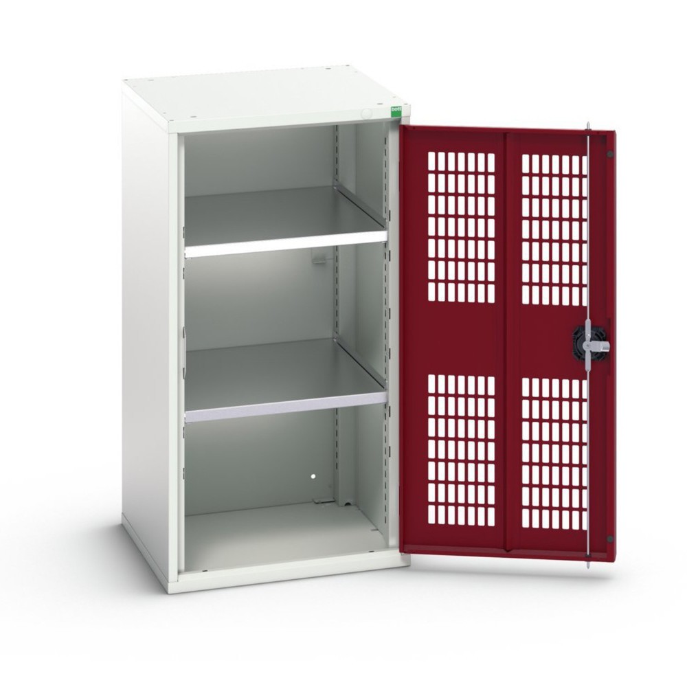 Product image no. 1: bott verso hinged door cabinet with ventilation, with 2 shelves, WxDxH: 525 x 550 x 1000 mm