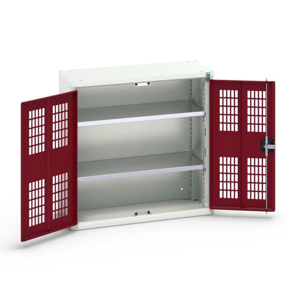 Product image no. 1: bott verso hinged door cabinet with ventilation, with 2 shelves, WxDxH: 800 x 350 x 800 mm