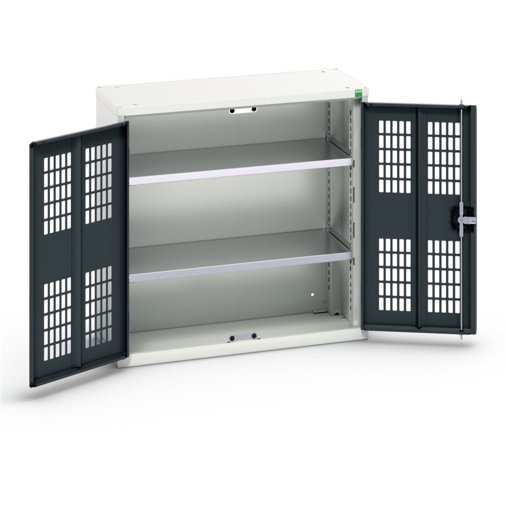 Product image no. 1: bott verso hinged door cabinet with ventilation, with 2 shelves, WxDxH: 800 x 350 x 800 mm