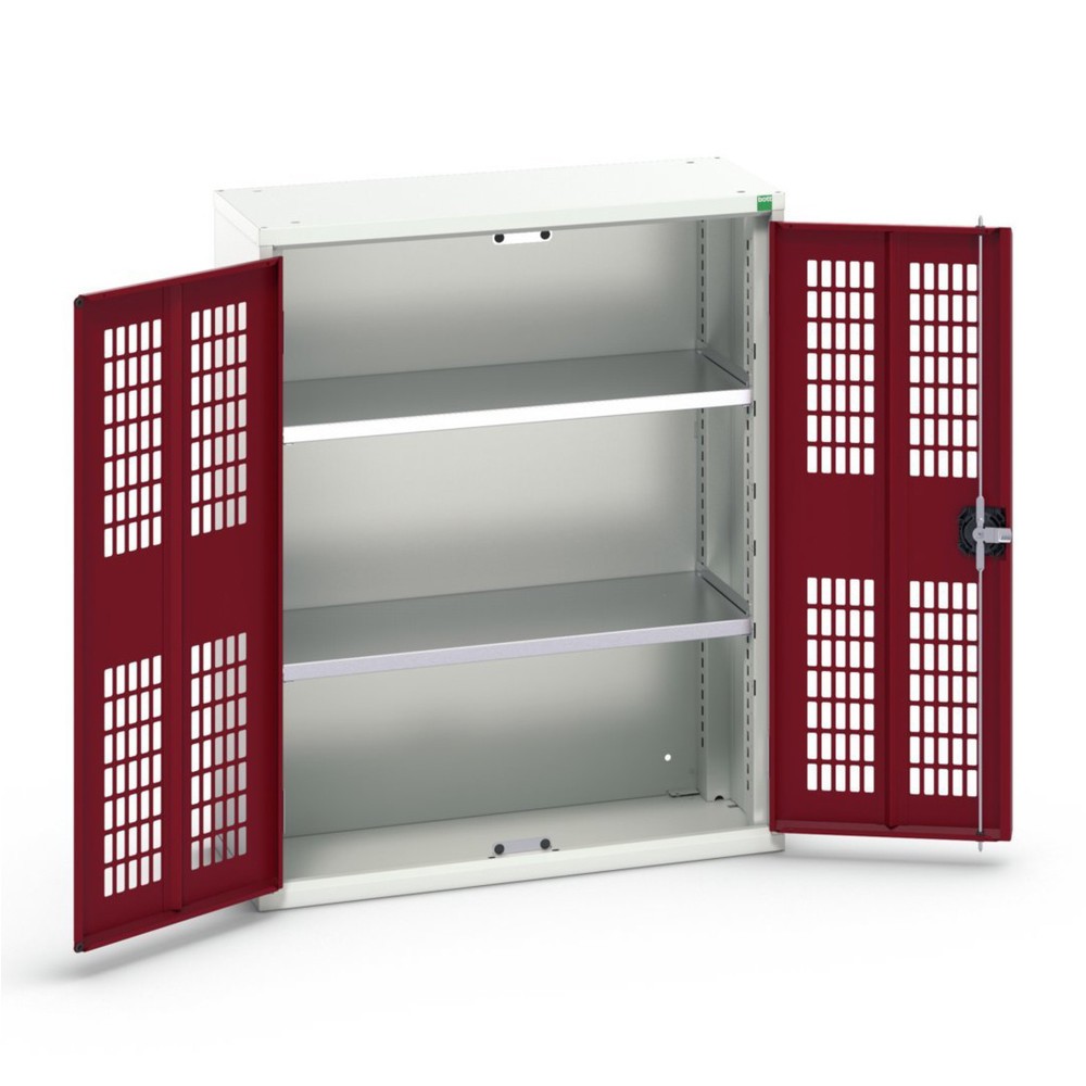 Product image no. 1: bott verso hinged door cabinet with ventilation, with 2 shelves, WxDxH: 800 x 350 x 1000 mm
