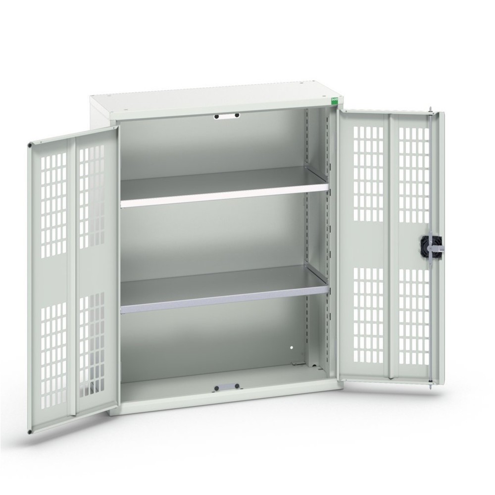 Product image no. 1: bott verso hinged door cabinet with ventilation, with 2 shelves, WxDxH: 800 x 350 x 1000 mm