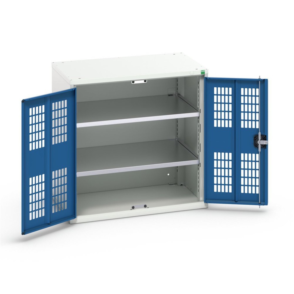 Product image no. 1: bott verso hinged door cabinet with ventilation, with 2 shelves, WxDxH: 800 x 550 x 800 mm