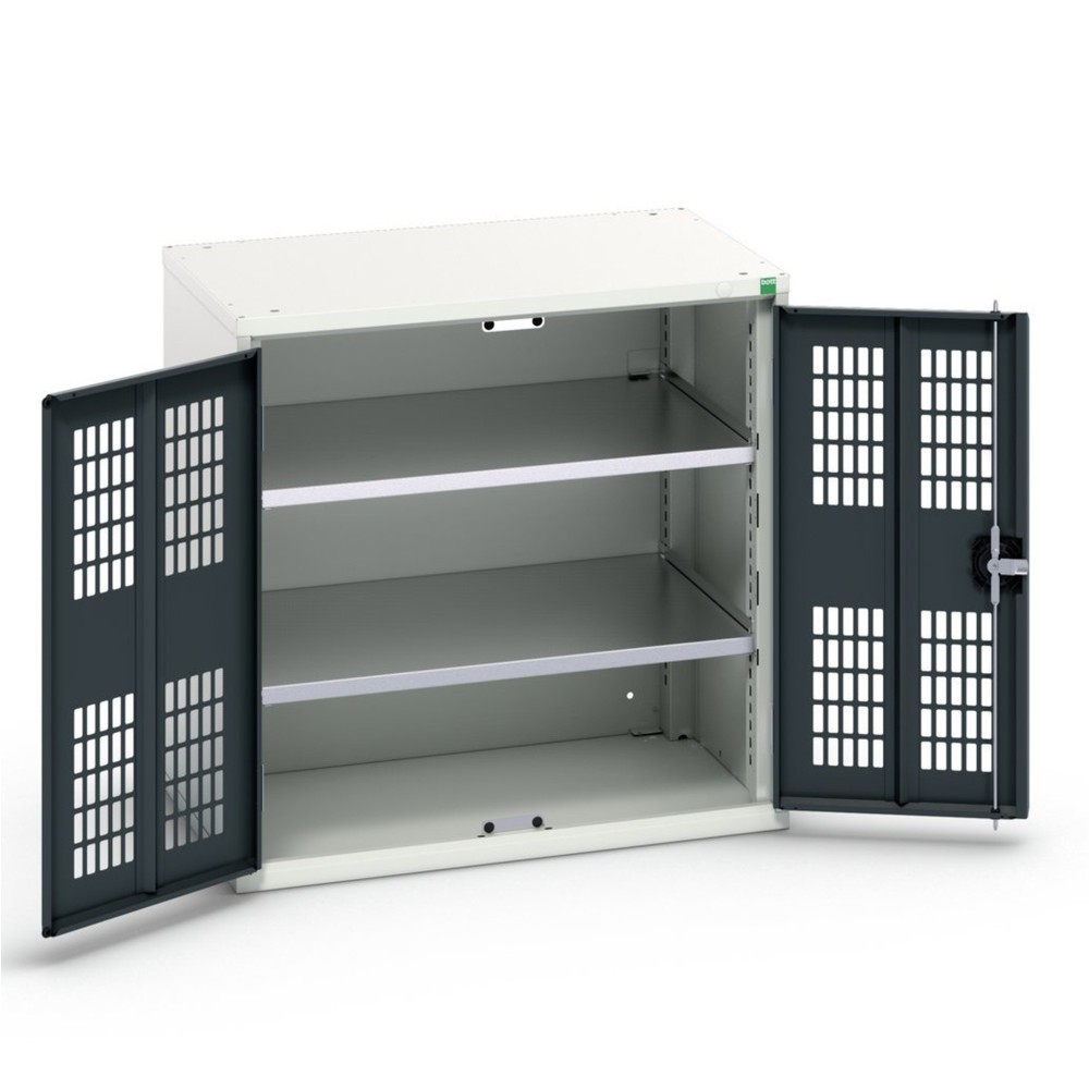 Product image no. 1: bott verso hinged door cabinet with ventilation, with 2 shelves, WxDxH: 800 x 550 x 800 mm