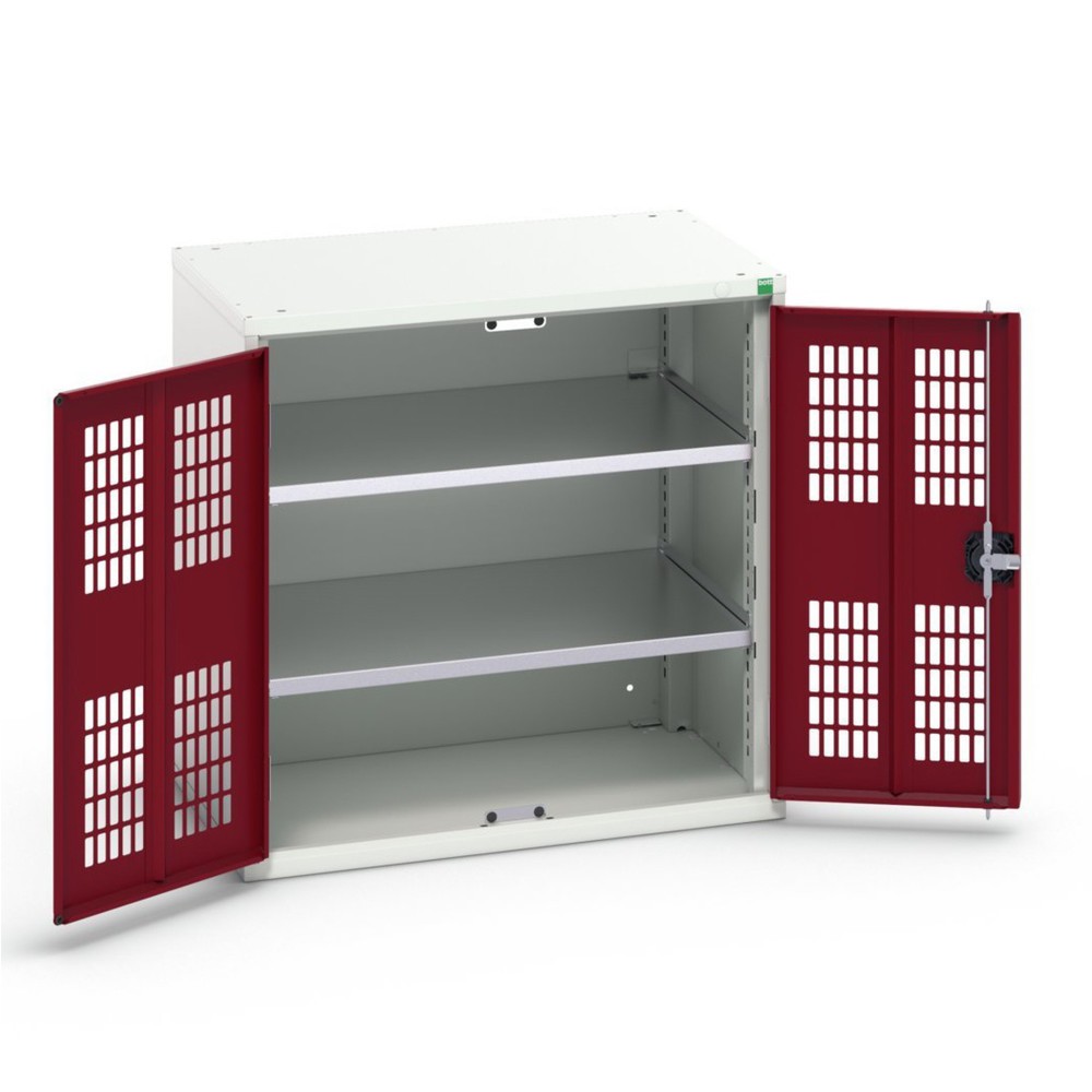 Product image no. 1: bott verso hinged door cabinet with ventilation, with 2 shelves, WxDxH: 800 x 550 x 800 mm