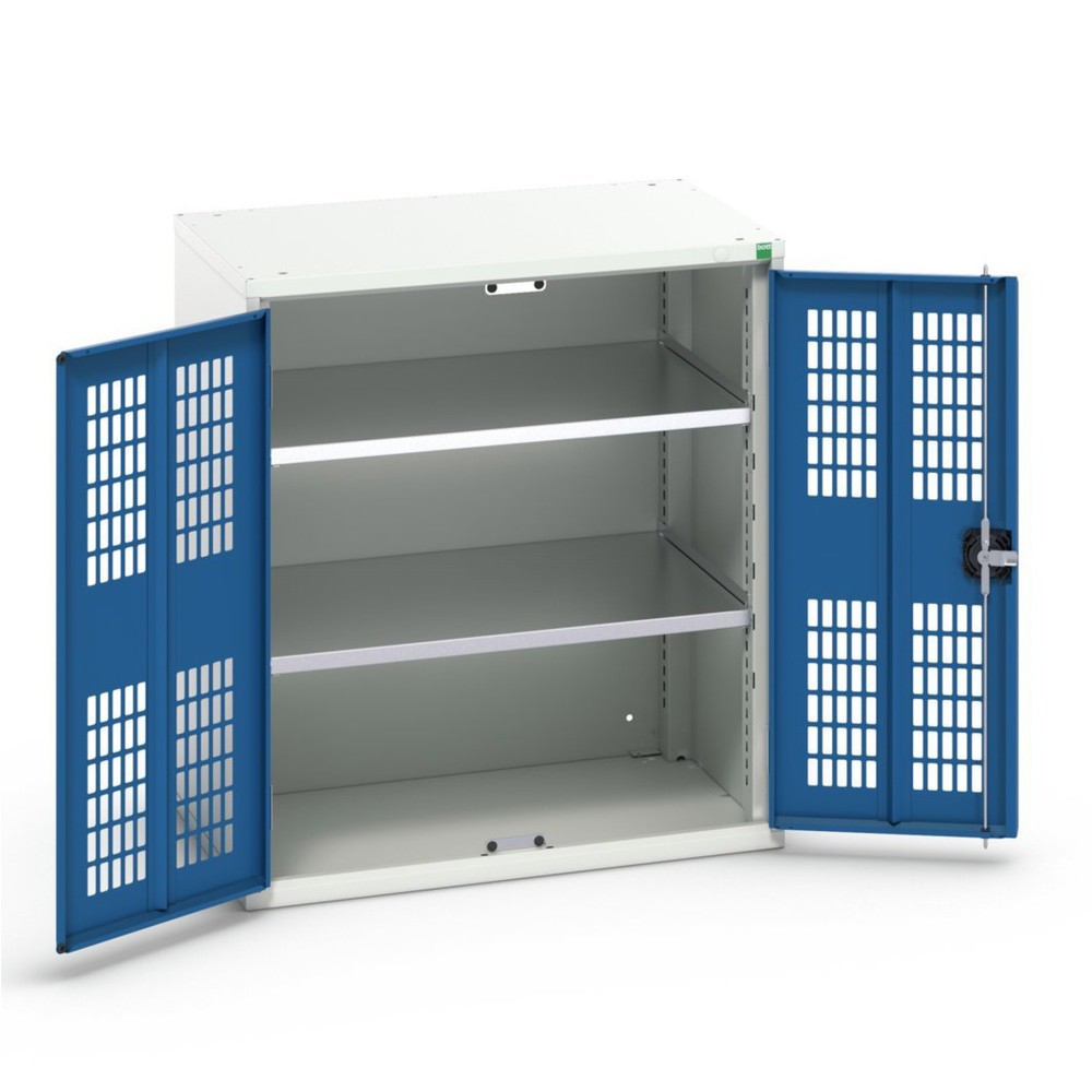 Product image no. 1: bott verso hinged door cabinet with ventilation, with 2 shelves, WxDxH: 800 x 550 x 900 mm