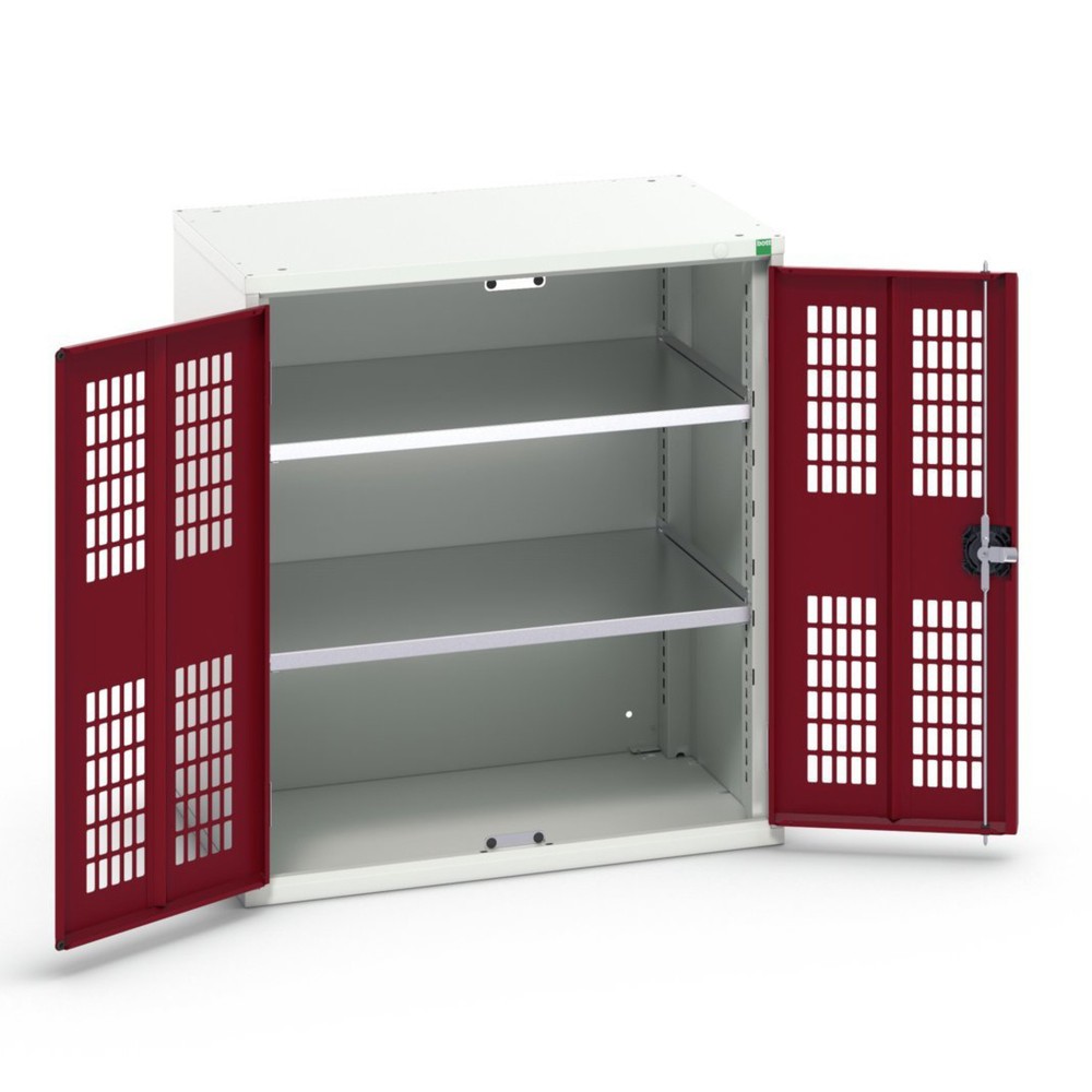 Product image no. 1: bott verso hinged door cabinet with ventilation, with 2 shelves, WxDxH: 800 x 550 x 900 mm