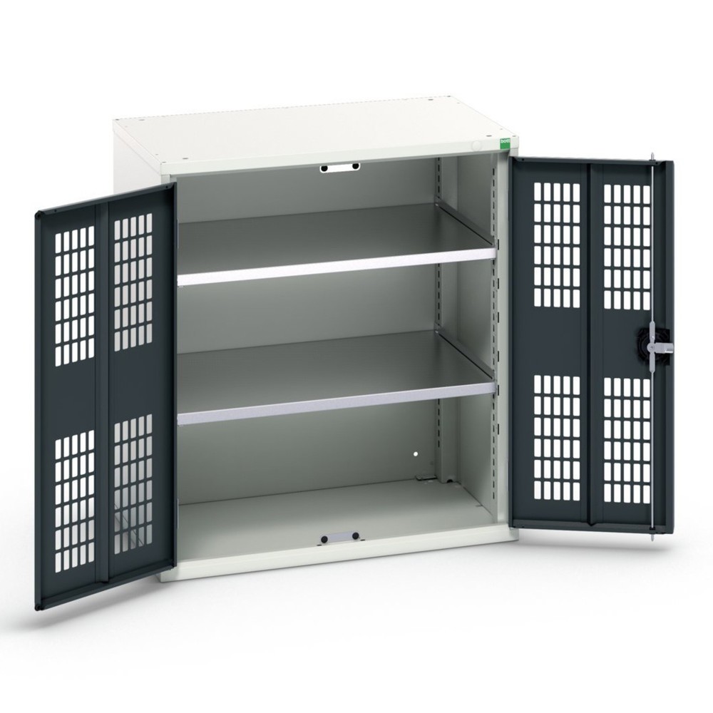Product image no. 1: bott verso hinged door cabinet with ventilation, with 2 shelves, WxDxH: 800 x 550 x 900 mm