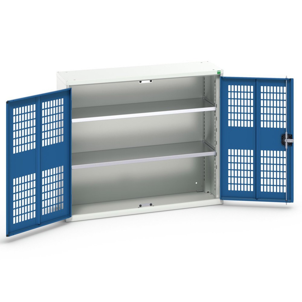 Product image no. 1: bott verso hinged door cabinet with ventilation, with 2 shelves, WxDxH: 1050 x 350 x 900 mm