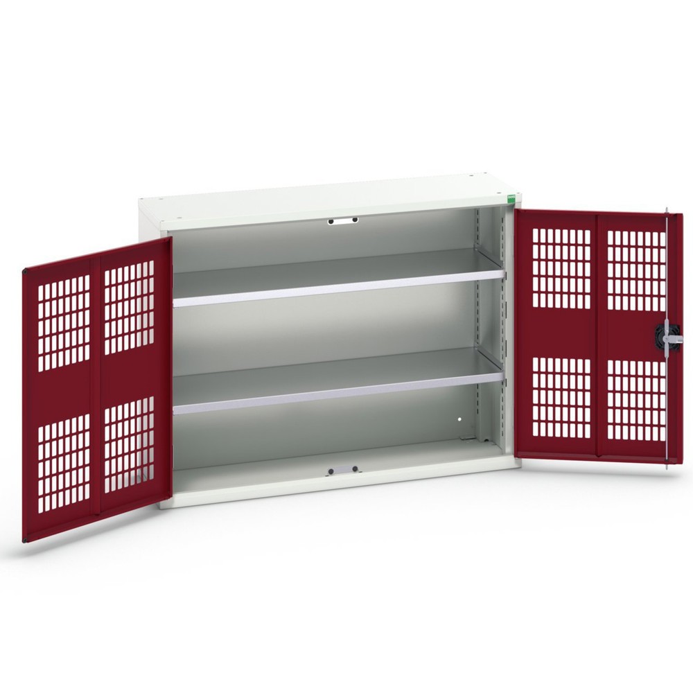 Product image no. 1: bott verso hinged door cabinet with ventilation, with 2 shelves, WxDxH: 1050 x 350 x 800 mm