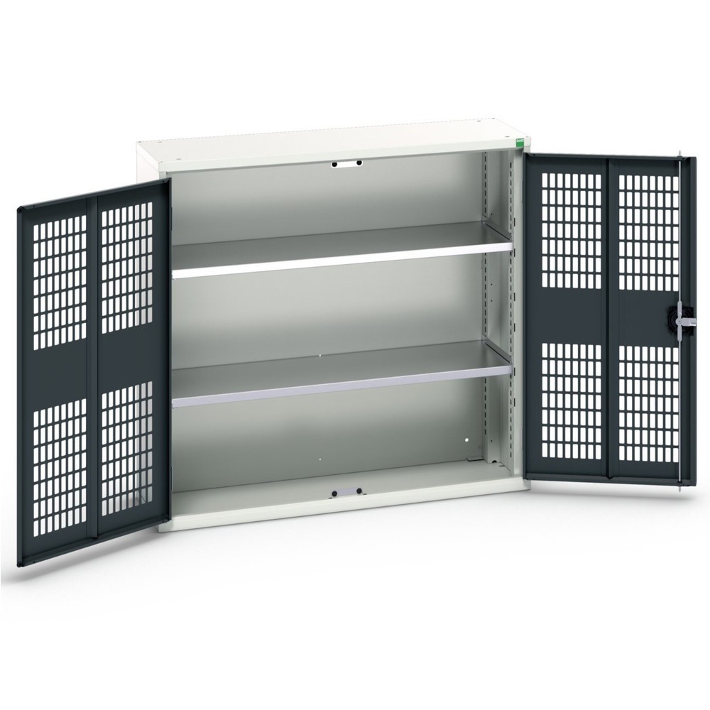 Product image no. 1: bott verso hinged door cabinet with ventilation, with 2 shelves, WxDxH: 1050 x 350 x 1000 mm
