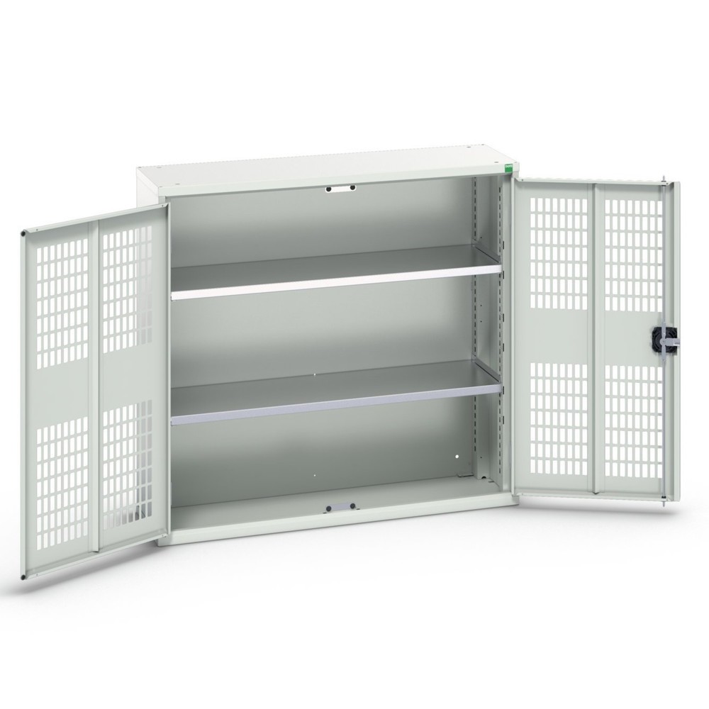 Product image no. 1: bott verso hinged door cabinet with ventilation, with 2 shelves, WxDxH: 1050 x 350 x 1000 mm