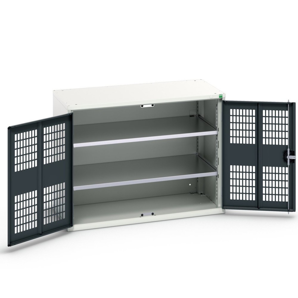 Product image no. 1: bott verso hinged door cabinet with ventilation, with 2 shelves, WxDxH: 1050 x 550 x 800 mm
