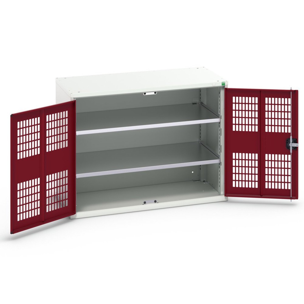 Product image no. 1: bott verso hinged door cabinet with ventilation, with 2 shelves, WxDxH: 1050 x 550 x 800 mm