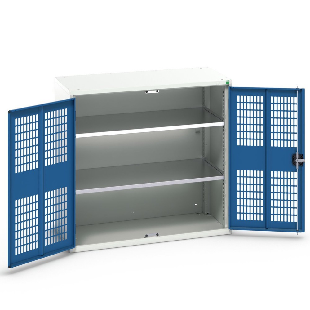 Product image no. 1: bott verso hinged door cabinet with ventilation, with 2 shelves, WxDxH: 1050 x 550 x 1000 mm