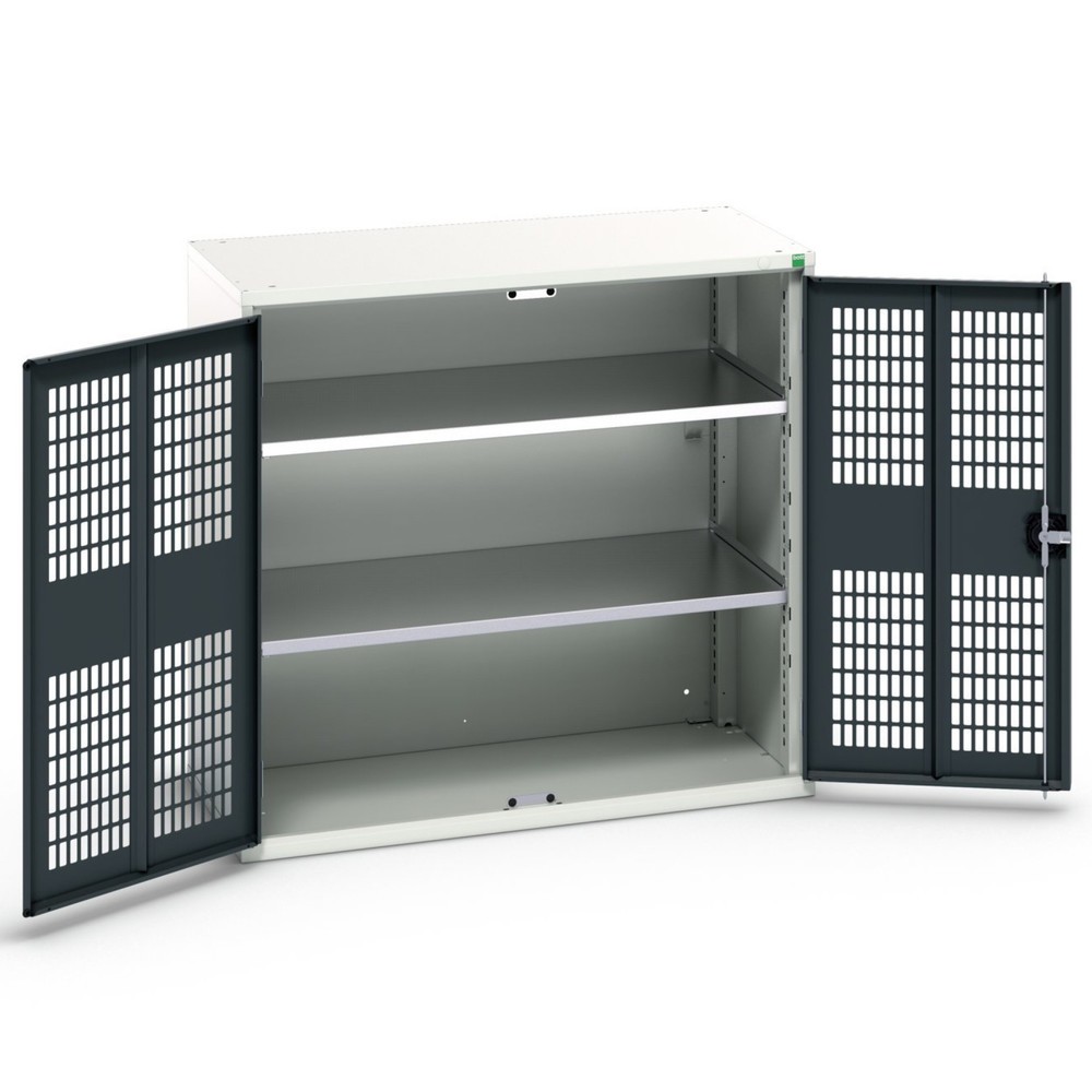 Product image no. 1: bott verso hinged door cabinet with ventilation, with 2 shelves, WxDxH: 1050 x 550 x 1000 mm