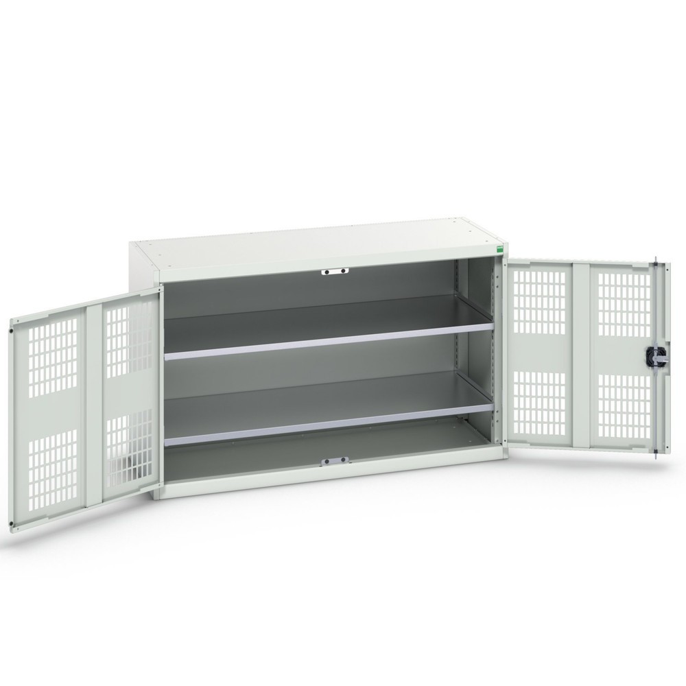Product image no. 1: bott verso hinged door cabinet with ventilation, with 2 shelves, WxDxH: 1300 x 550 x 800 mm