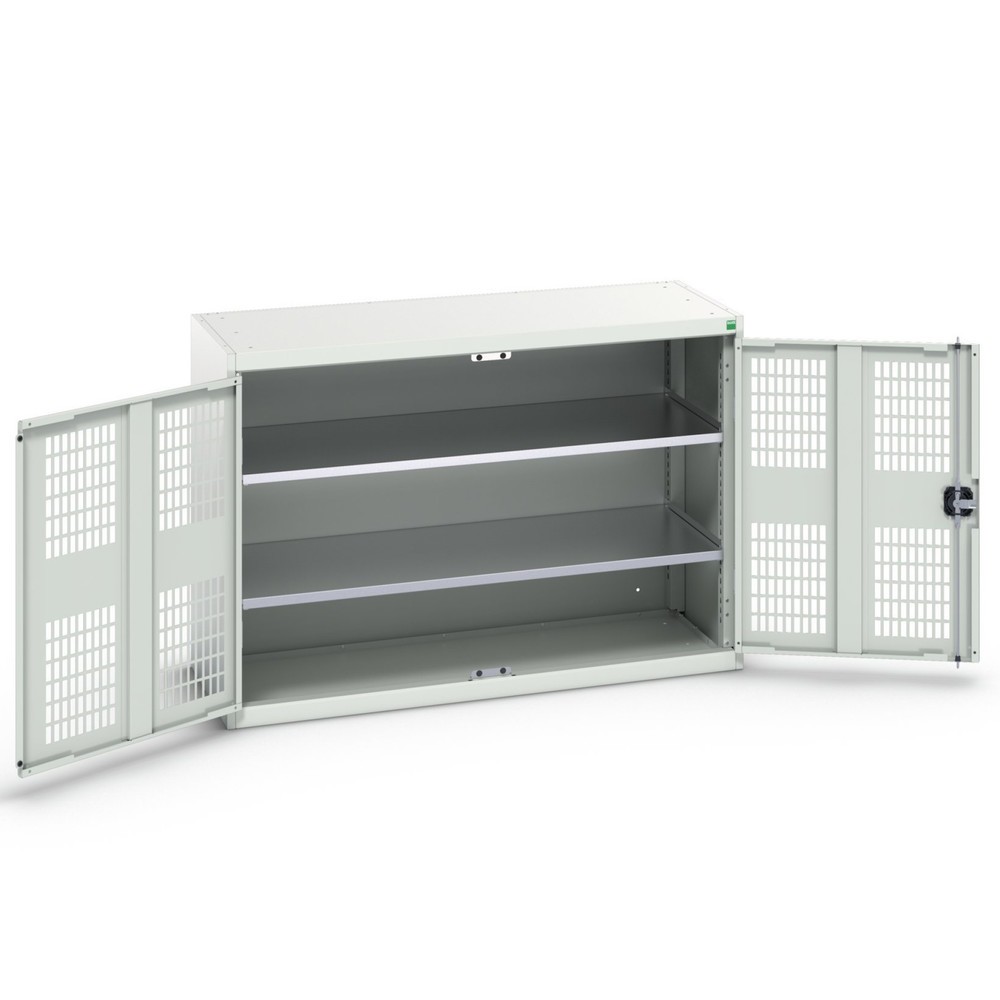 Product image no. 1: bott verso hinged door cabinet with ventilation, with 2 shelves, WxDxH: 1300 x 550 x 900 mm