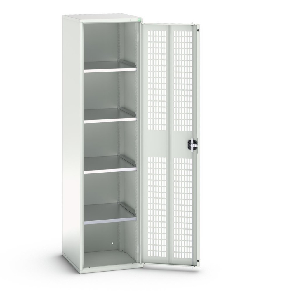 Product image no. 1: bott verso hinged door cabinet with ventilation, with 4 shelves, WxDxH: 525 x 550 x 2000 mm