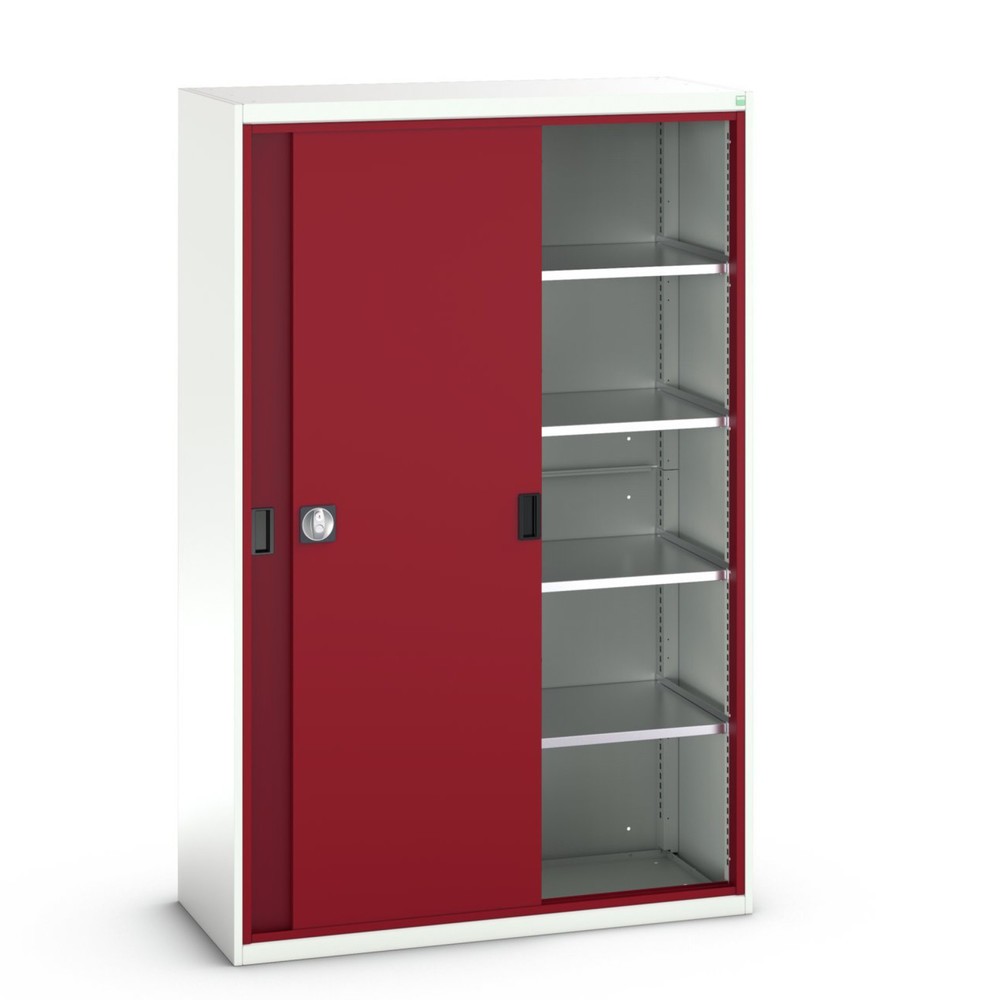 Product image no. 1: bott verso sliding door cabinet with 4 shelves, WxDxH: 1300 x 550 x 2000 mm
