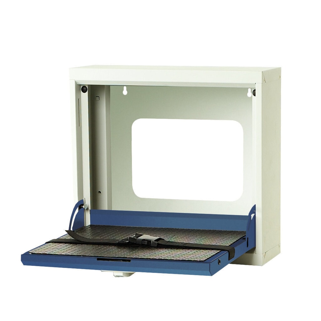 bott verso wall cabinet for notebooks, WxDxH: 500 x 150 x 410 mm Product image: bott verso wall cabinet for notebooks, WxDxH: 500 x 150 x 410 mm