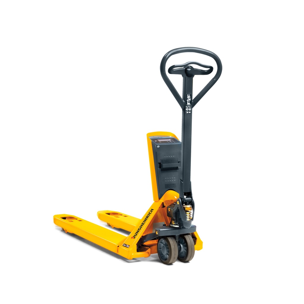 Product image no. 6: Jungheinrich AMW 22p pallet truck with scale and comfort display, load capacity 2,200 kg, solid rubber / polyurethane