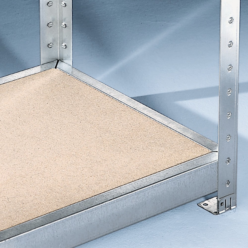 Product image: Chipboard shelf for META wide-span rack, with chipboard, SL 500 kg, WxD 1,700 x 400 mm