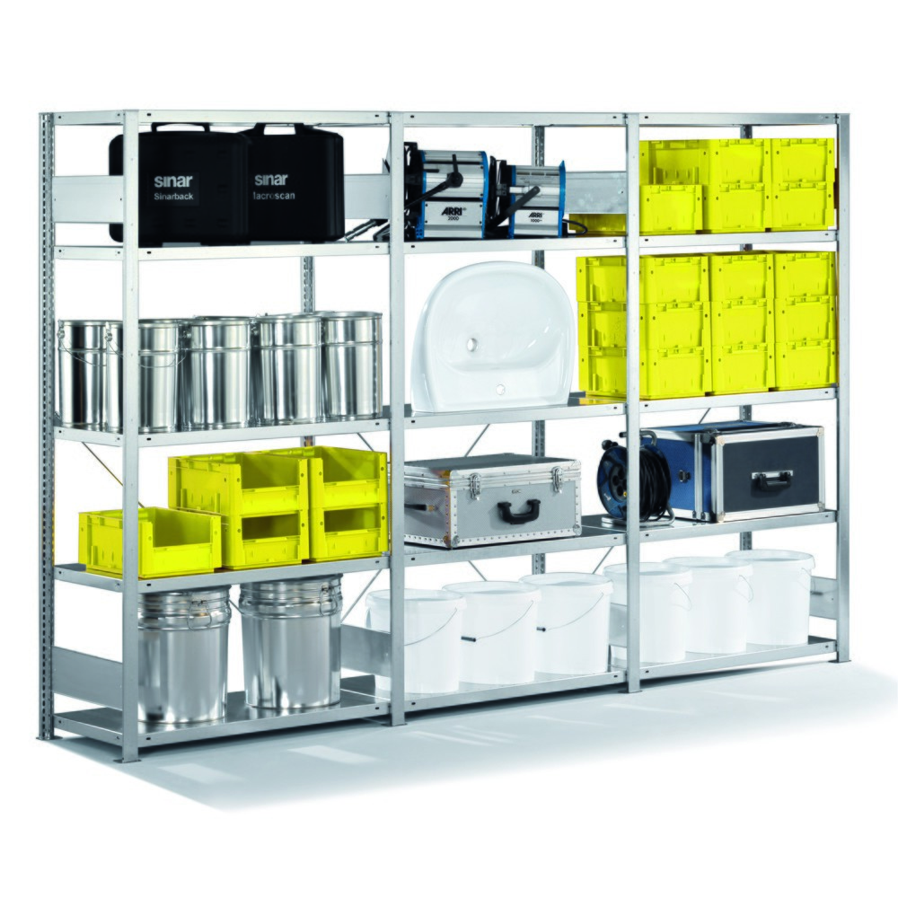 Produktabbildung Nr. 2: Complete package, META shelf rack, SL 230 kg, galvanised, HxWxD 2,000 x 3,000 x 300 mm