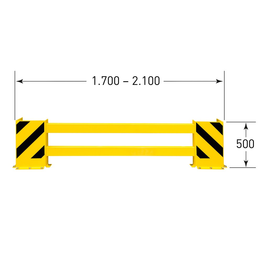 Produktabbildung Nr. 6: Complete set of impact protection boards, width 1,700-2,100 mm