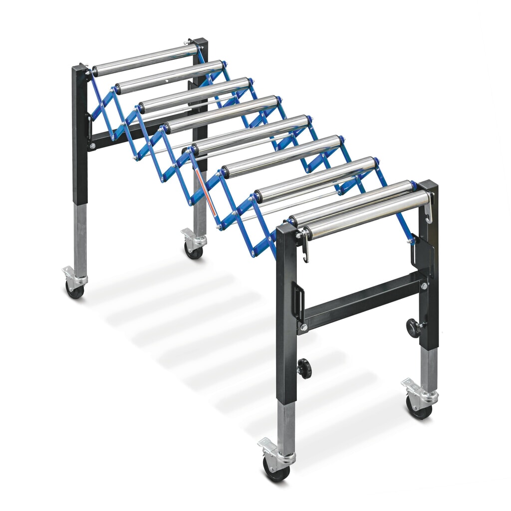Product image no. 1: Conveyor table, conveyor length 405-1,275 mm, conveyor width 500 mm, capacity 90 kg, Ameise®