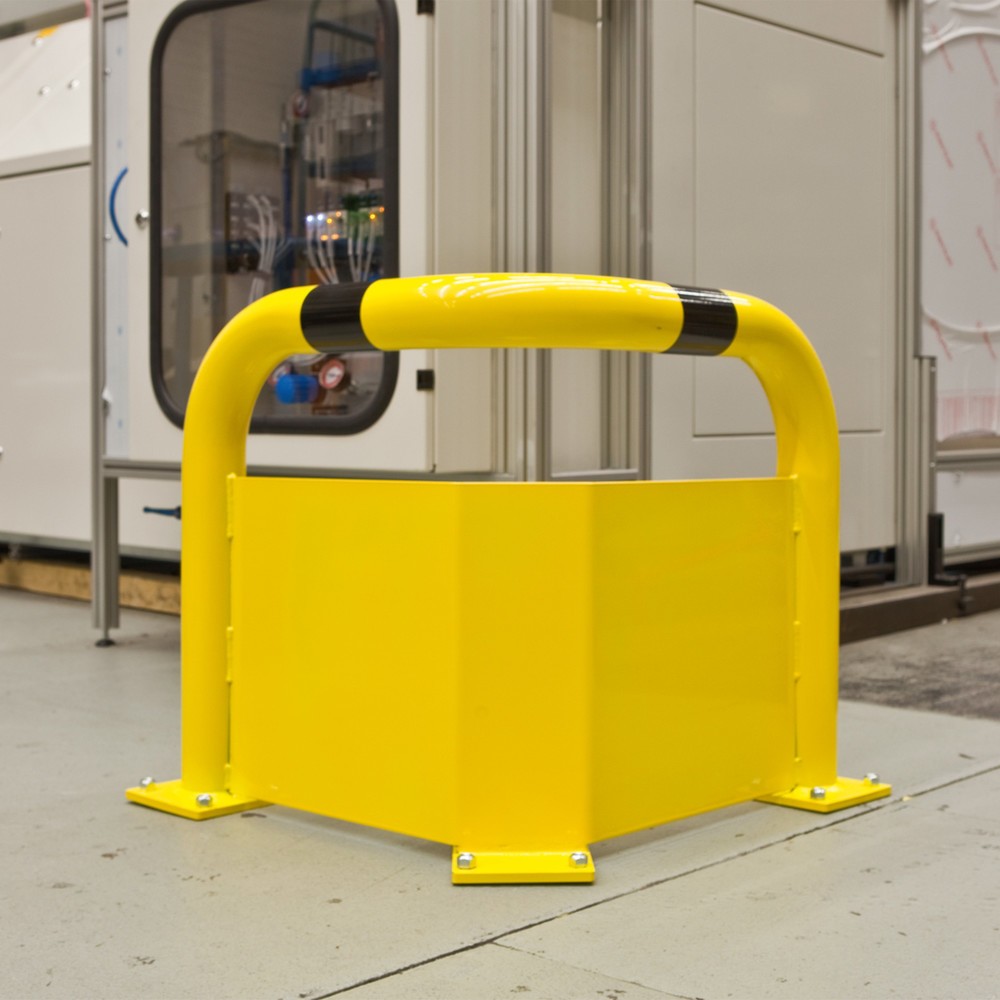 Produktabbildung Nr. 2: Corner hoop guard with underride barrier, indoor use, HxW 350 x 600 mm