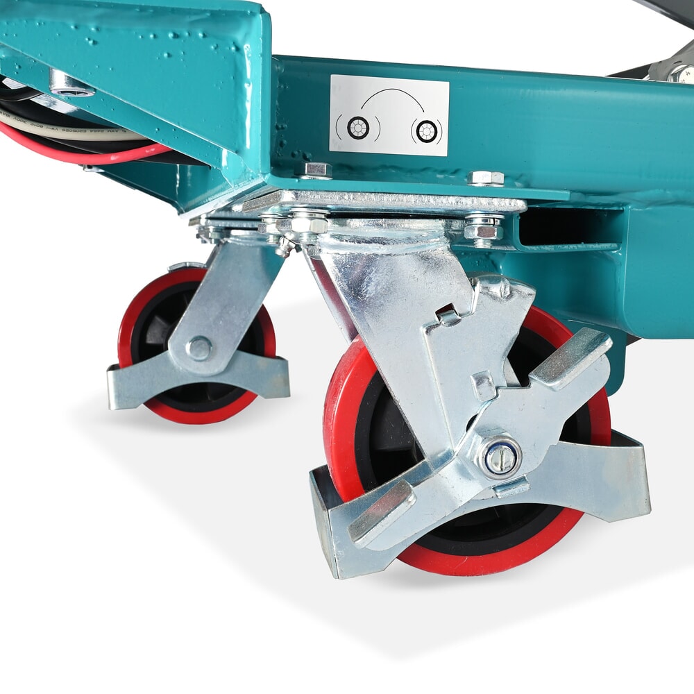 Produktabbildung Nr. 8: Ameise® double-scissor lift platform truck, electric, capacity 350 kg, dimensions 910 x 500 mm