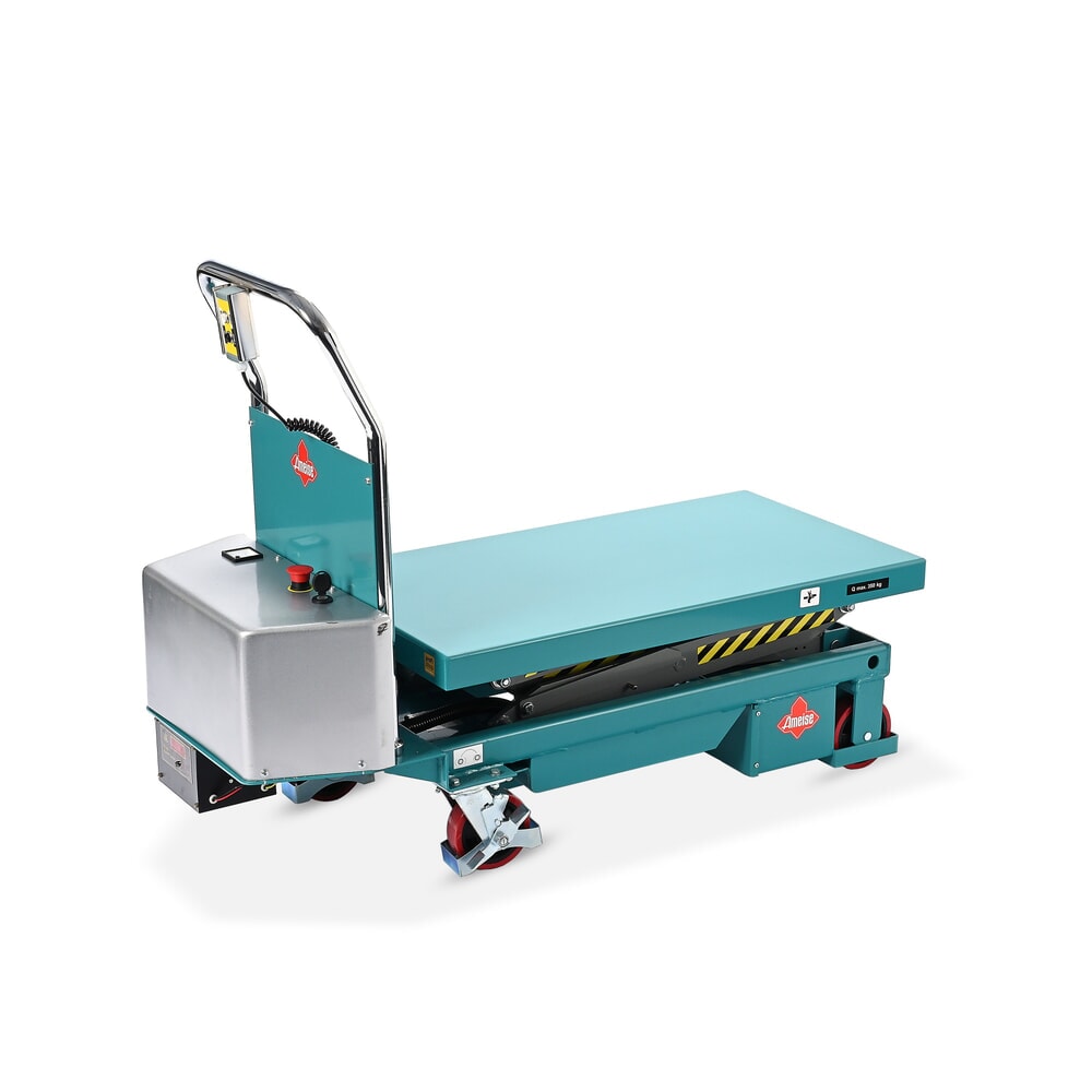 Produktabbildung Nr. 13: Ameise® double-scissor lift platform truck, electric, capacity 350 kg, dimensions 910 x 500 mm