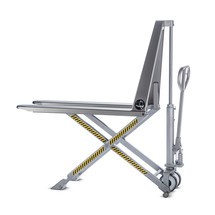 Jungheinrich AMX I15p stainless steel scissor lift pallet truck, professional version