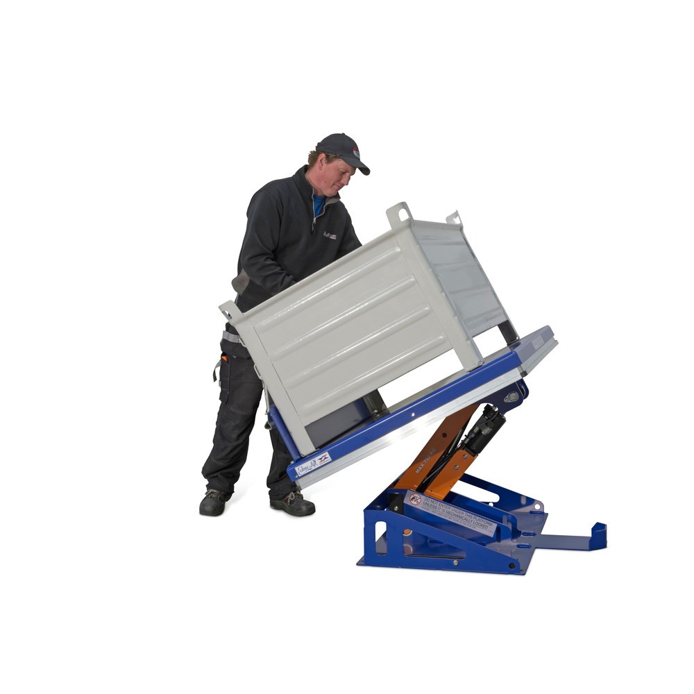 Product image no. 4: EdmoLift® lifting and tilting device with closed platform, lift 235 - 550 mm, LC 750 kg