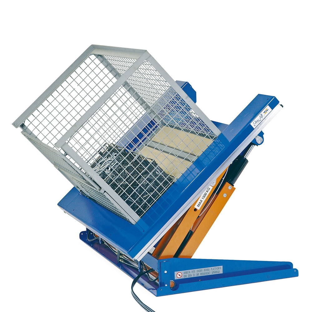 Product image: EdmoLift® lifting and tilting devices with U-platform, WxD 1,050 x 1,200 mm, LC 1,500 kg