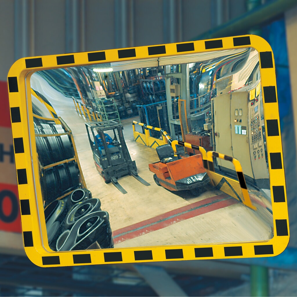 Product image: EUCRYL industrial mirror, HxW 600 x 800 mm