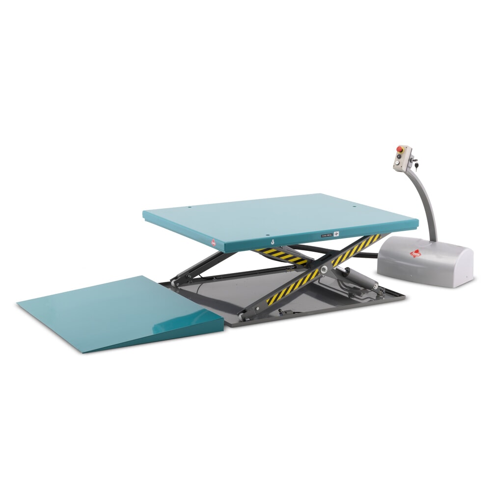 Produktabbildung Nr. 5: Ameise® flat scissor lift table, closed, capacity 1,000 kg, platform dimensions 1,450 x 1,140 mm