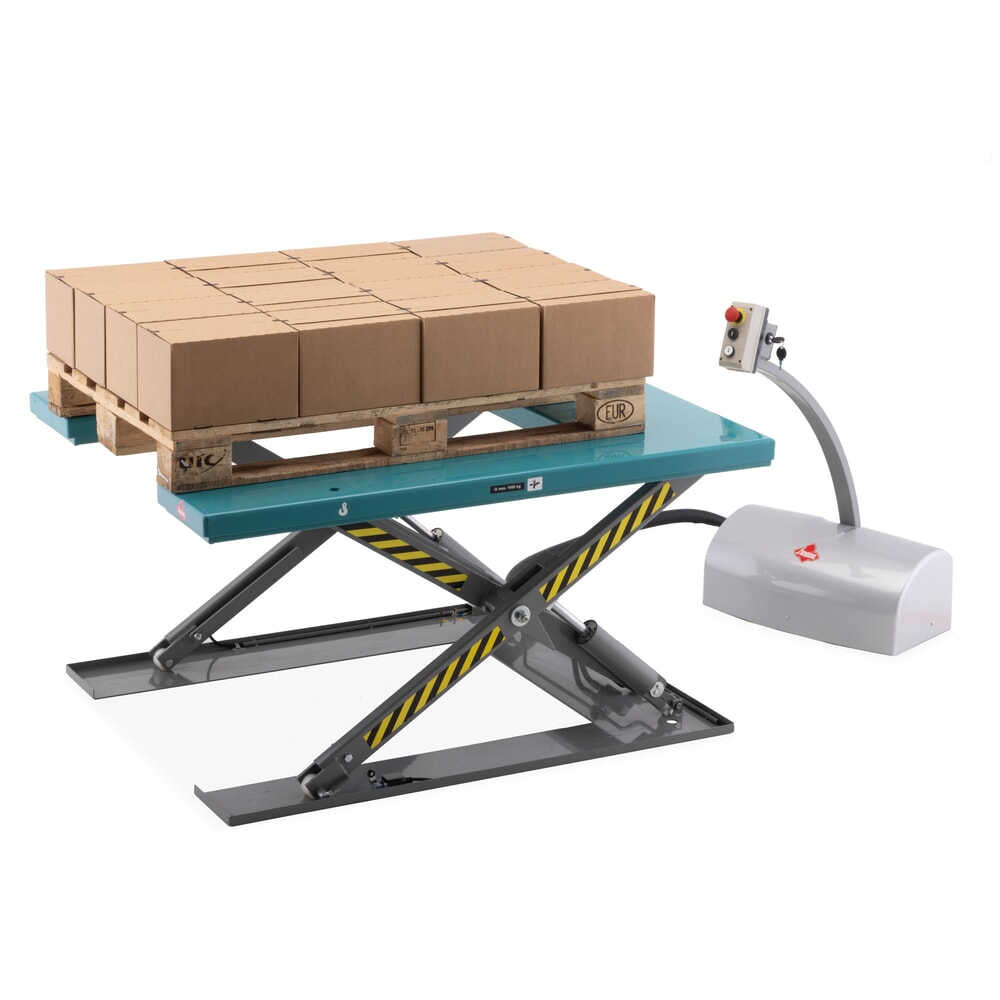 Produktabbildung Nr. 2: Ameise® flat scissor lift table, U-shaped, capacity 1,000 kg