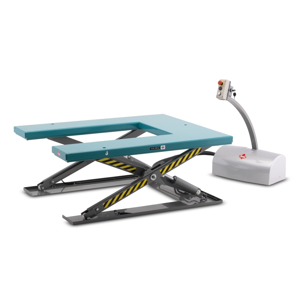 Produktabbildung Nr. 6: Ameise® flat scissor lift table, U-shaped, capacity 1,000 kg