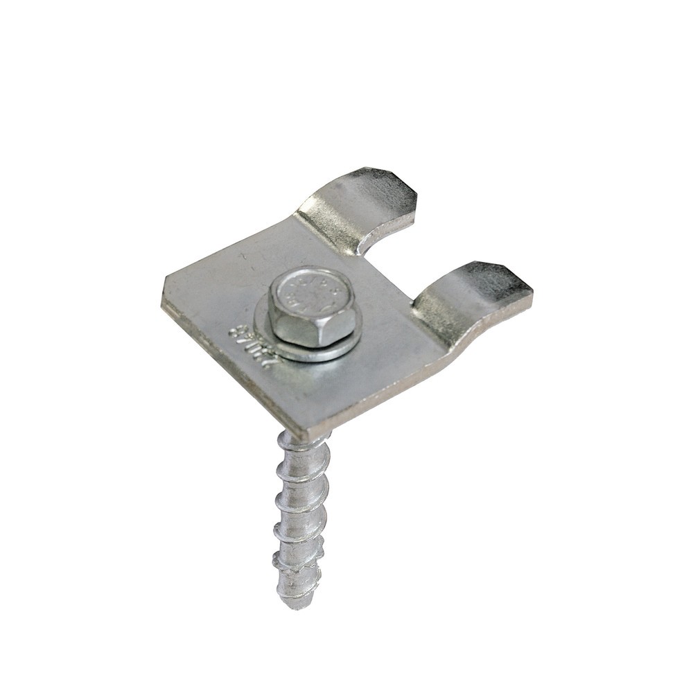Product image: Floor anchoring, galvanised, for META cantilever rack